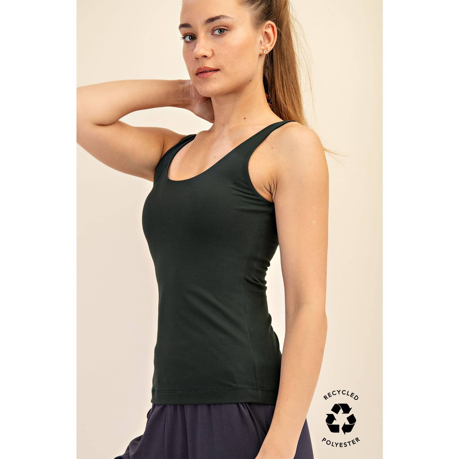 Butter Soft Round Neck Tank Top – Plus/Curvy